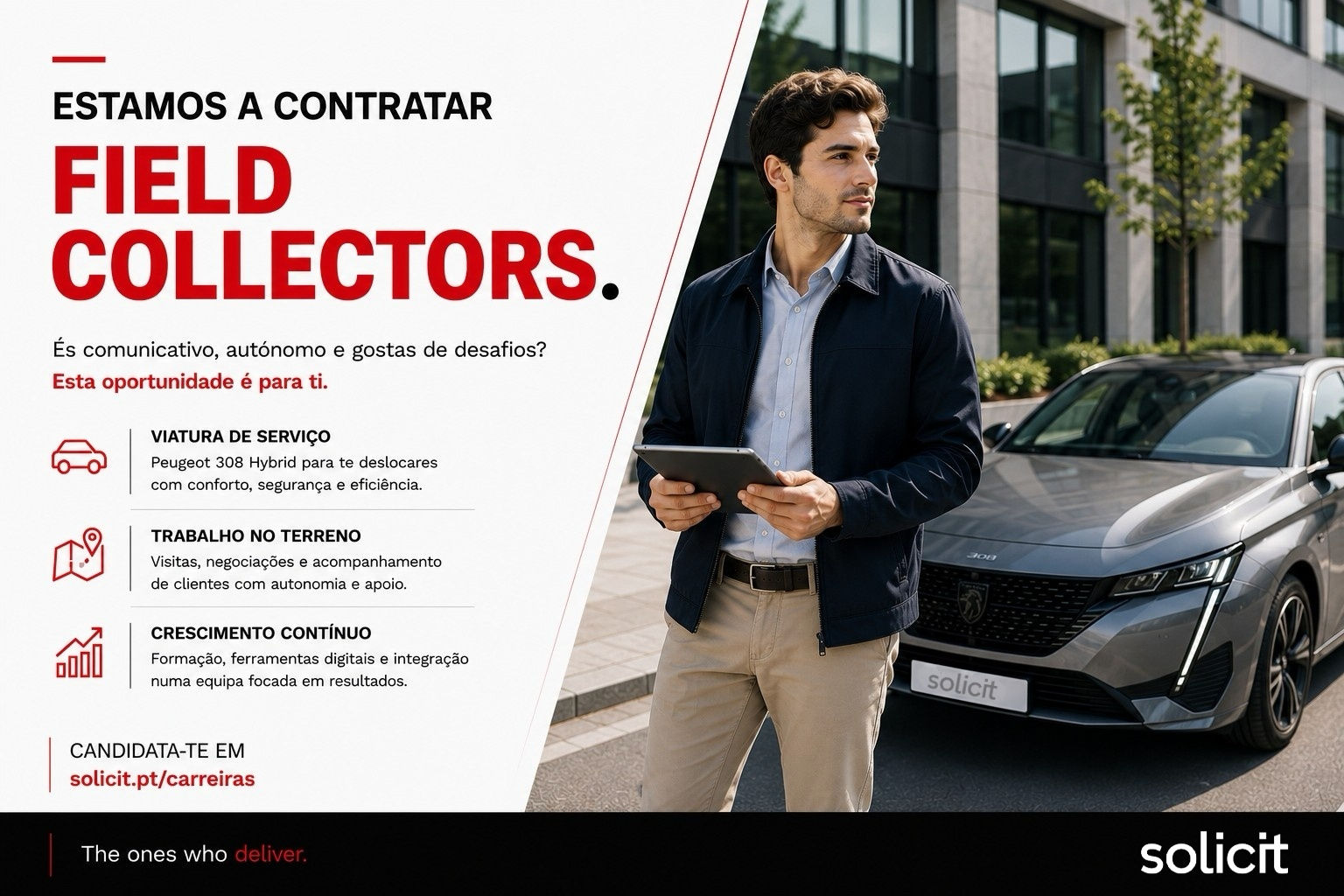 Estamos a contratar — Field Collectors